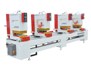 塑料門窗高檔雙面無縫四位焊接機(jī) SFSHZ4-150×4500